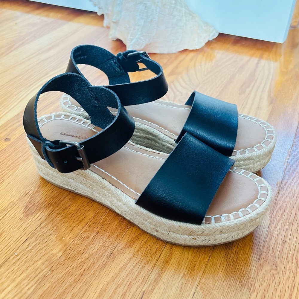 Target Black Espadrille Sandals